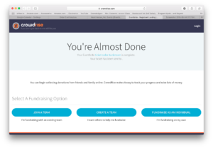 confirmation fundr eventbrite